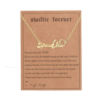 Taylor Swift Inspired Necklace Swiftie Music Lovers Fans Gift Women's Accessories - Thumbnail 7