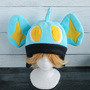 Yellow Blue Lion Fleece Hat-1