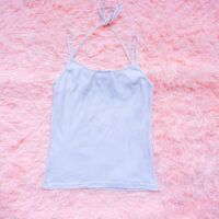 Japanese BUBBLES Tank Top  | Harajuku Y2k | Coquette Tank Top | Pink Coquette | Red Ribbon Vintage - Thumbnail 3