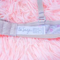 La Zenza Playful Polka Dots Pink Push-Up Bra | 34A | Uplifting Cleavage & Comfort | Dark Gray Violet Lingerie | Sexy - Thumbnail 5