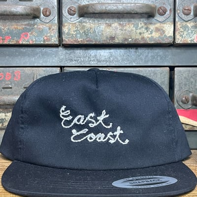 East coast chain stitched hat blk/wht - Thumbnail 4