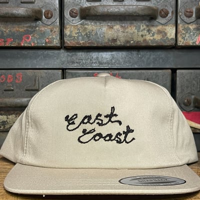 East coast chain stitched hat khaki/blk