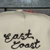 East Coast Chain Stitched hat Khaki/BLK - Thumbnail 1