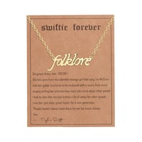 Taylor Swift Album Necklace Women's Accessories - Thumbnail 6