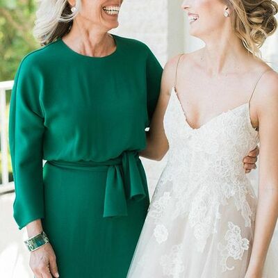 Simple dark green mother of the bride groom dresses party gowns evening dress vestidos