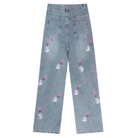 *Free Shipping*RABBIT ROSE JEANS - Thumbnail 5