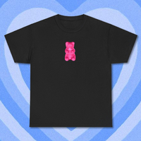 LONELY GUMMY BEAR TEE pink bb - Thumbnail 1