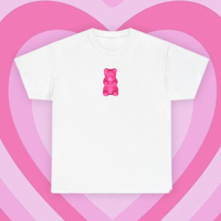 LONELY GUMMY BEAR TEE pink bb - Thumbnail 4