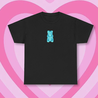 LONELY GUMMY BEAR TEE blue bb - Thumbnail 4