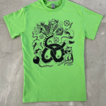  "Pretzel Rats" T-Shirt (slime green)