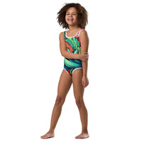 Bohemian Beach   Kids Swimsuit - Thumbnail 3