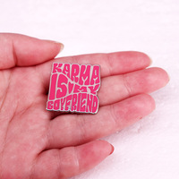 Karma Enamel Pins Taylor Swift Album Inspired Cute Enamel Pins Swiftie Gifts - Thumbnail 1
