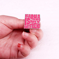 Karma Enamel Pins Taylor Swift Album Inspired Cute Enamel Pins Swiftie Gifts - Thumbnail 2