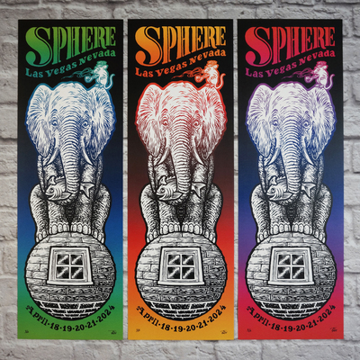 2024 phish at the sphere (lot limited edition print)