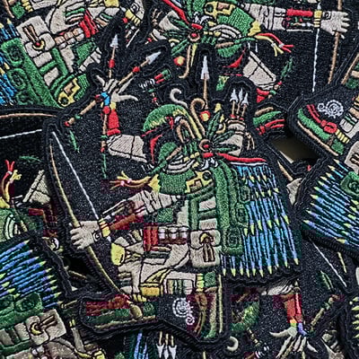 Galaztec bounty hunter embroidered patch - Thumbnail 2