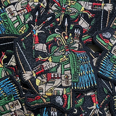 GalAztec Bounty Hunter Embroidered Patch