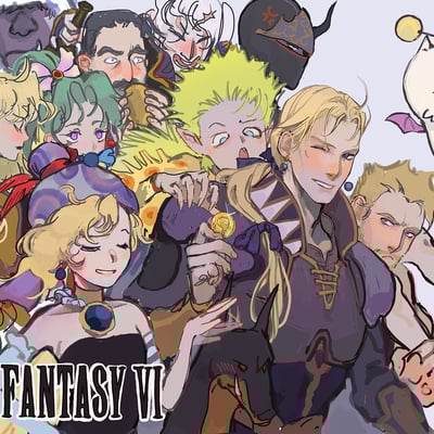 Ffvi full pub poster