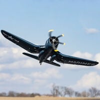 E-flite EFL18575 F4U-4 Corsair 1.2M PNP Li-Po Electric RC Airplane - Thumbnail 6