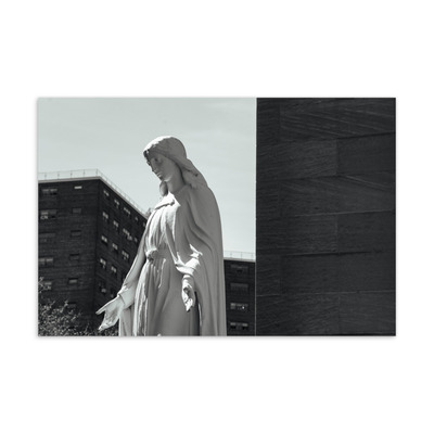 "come as you are." postcard