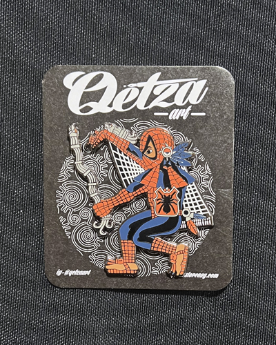 2" Telpochtli Tocatl Enamel Pin