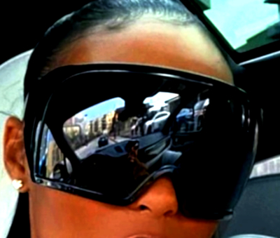 Stunning Oversized Frame Mask Pioneer Armor Driving Sunglasses Unique Ootdstyle