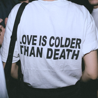 Free Shipping-LOVE IS COLDER THAN DEATH TEE - Thumbnail 1