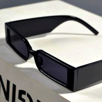 Stunning Punk Aviator Mirror Rectangle Shades Driving Sunglasses Ootdstyle Amazing - Thumbnail 2