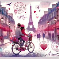 Amour 3 Cross Stitch Pattern - Thumbnail 2