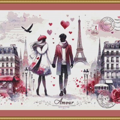 Amour 1 cross stitch pattern