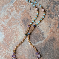 CRYSTAL ME 💎 CRYSTAL & GEMSTONE HANDMADE WAIST BEADS BY Nubian Collection Artwear 👑🎨 - Thumbnail 1