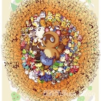 "Island Villagers" Art Print