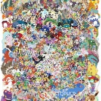 "DRAW EM ALL!" Art Print - Thumbnail 1