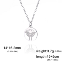  Moon Moth Disc Pendant - Thumbnail 3