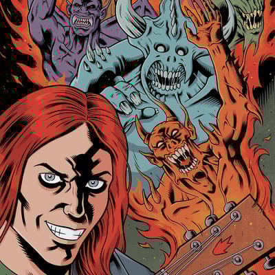 The cult of that wilkin boy: initiation print