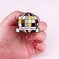 The World Taylor's Version Disco Ball Enamel Pins TS Swiftie Gifts - Thumbnail 3