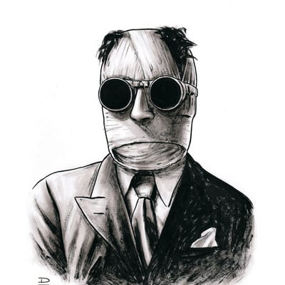 Invisible man print