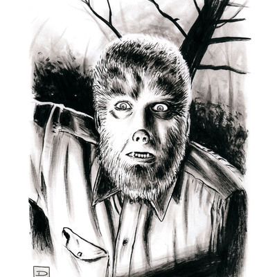 Wolfman print