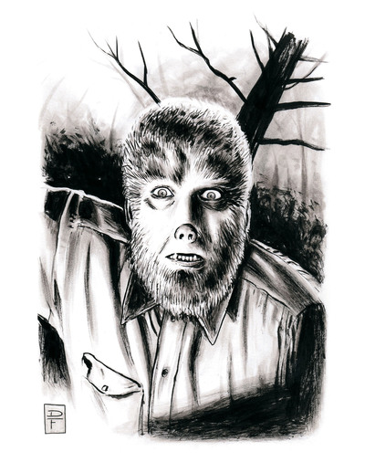 Wolfman Print