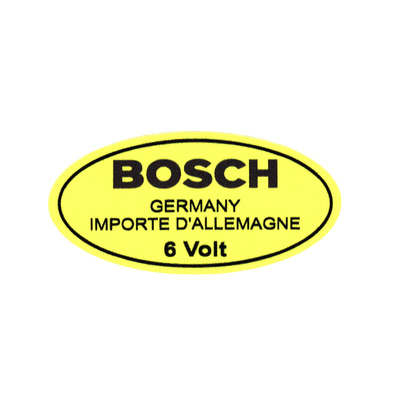 Nos bosch coil decals