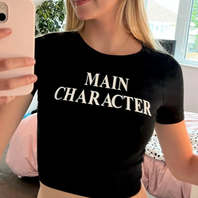 Main character baby tee