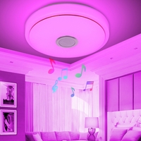 Tuya Wifi Smart Ceiling Light Led Colorful App Remote Control Bluetooth Lamps Alexa Google Home Cross-Border - Thumbnail 4
