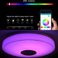 Tuya Wifi Smart Ceiling Light Led Colorful App Remote Control Bluetooth Lamps Alexa Google Home Cross-Border - Thumbnail 7