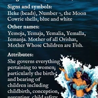 YEMỌJA SHORES 🏝🌊💙🩵 GLOW IN THE DARK CRYSTAL & GEMSTONE HANDMADE WAIST BEAD SET 💫  By Nubian Collection Artwear 👑🎨 - Thumbnail 7