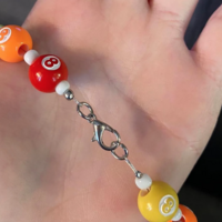 RAINBOW 8 BALL CHOKER - Thumbnail 2