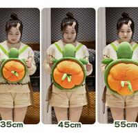 Cute Turtle Plush Backpack With Capybara Doll - Thumbnail 5