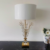 Modern Light Luxury Crystal Table Lamp - Thumbnail 4