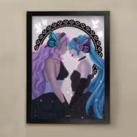 Small Vocaloid Print Series | Matryoshka, Hold Release, Remote Control, Magnet, Fear Garden | 5x7" Print - Thumbnail 1