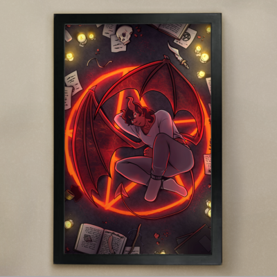 Demon summoning | 11x17" art print