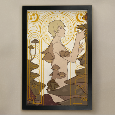 Mushroom boy | 11x17" art print