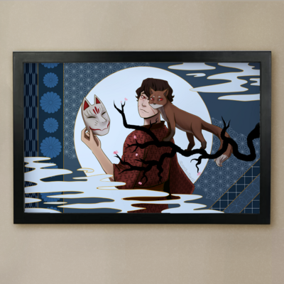 Kitsune | 11x17" Art Print
